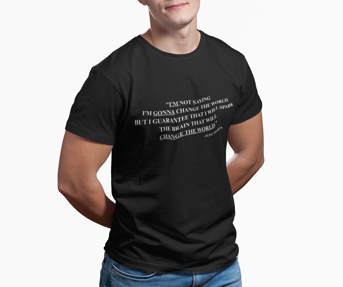 Onemic Apparel – 2Pac Quote Softstyle T-Shirt